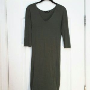 Olive Green Dress